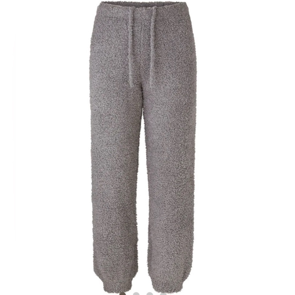 Skims Grey Smoke Cozy Knit Joggers, S/M